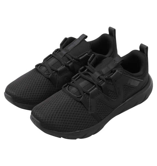 メンズ スニーカー PUMA プーマ 大きいサイズ 黒 ブラック 楽ふわっな履き心地 ウォーキング 29cm 30cm スポーツ