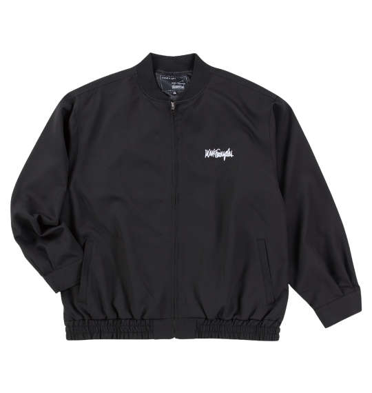 ジャケット メンズ 大きいサイズ ポリクロス ワークジャケット (What it isNt) ブラック 黒 3L 4L 5L 6L 8L