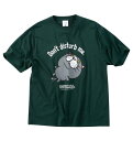 半袖Tシャツ ANIMORE Mate 天竺デビマル 3L 4L 5L 6L 7L 8L 大きいサイズ メンズ 深緑 ダークグリーン(4)