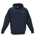 モダンスポーツフルジップパーカー PUMA 大きいサイズ(4)