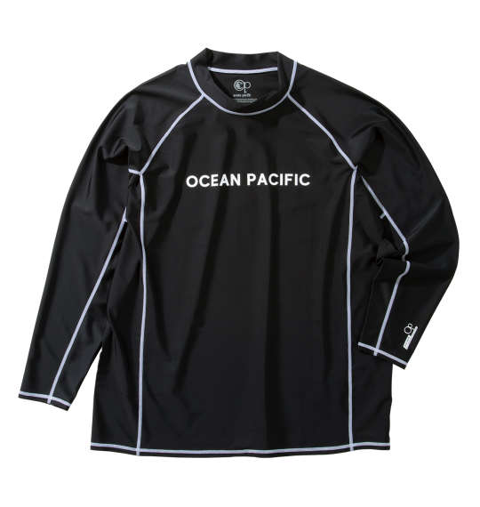 メンズ 長袖 ラッシュガード 水着 日焼け対策 夏 海 大きいサイズ UVカット 黒 ブラック 3L 4L 5L 6L 7L 8L