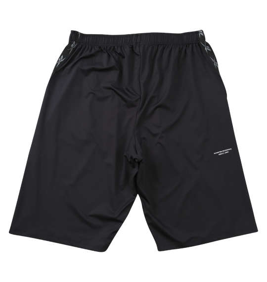 ハーフパンツ 穴開きメッシュ ストレッチ 接触冷感 UVカット デオドラントテープ 吸水速乾 DRY Reebok 黒 ブラック