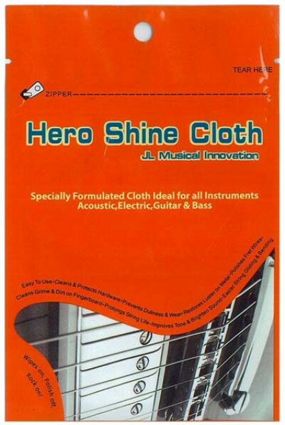 【金属用クロス】 JMI Hero Shine Cloth 米国製 【効果抜群】 【メール便対応】 [ar1]