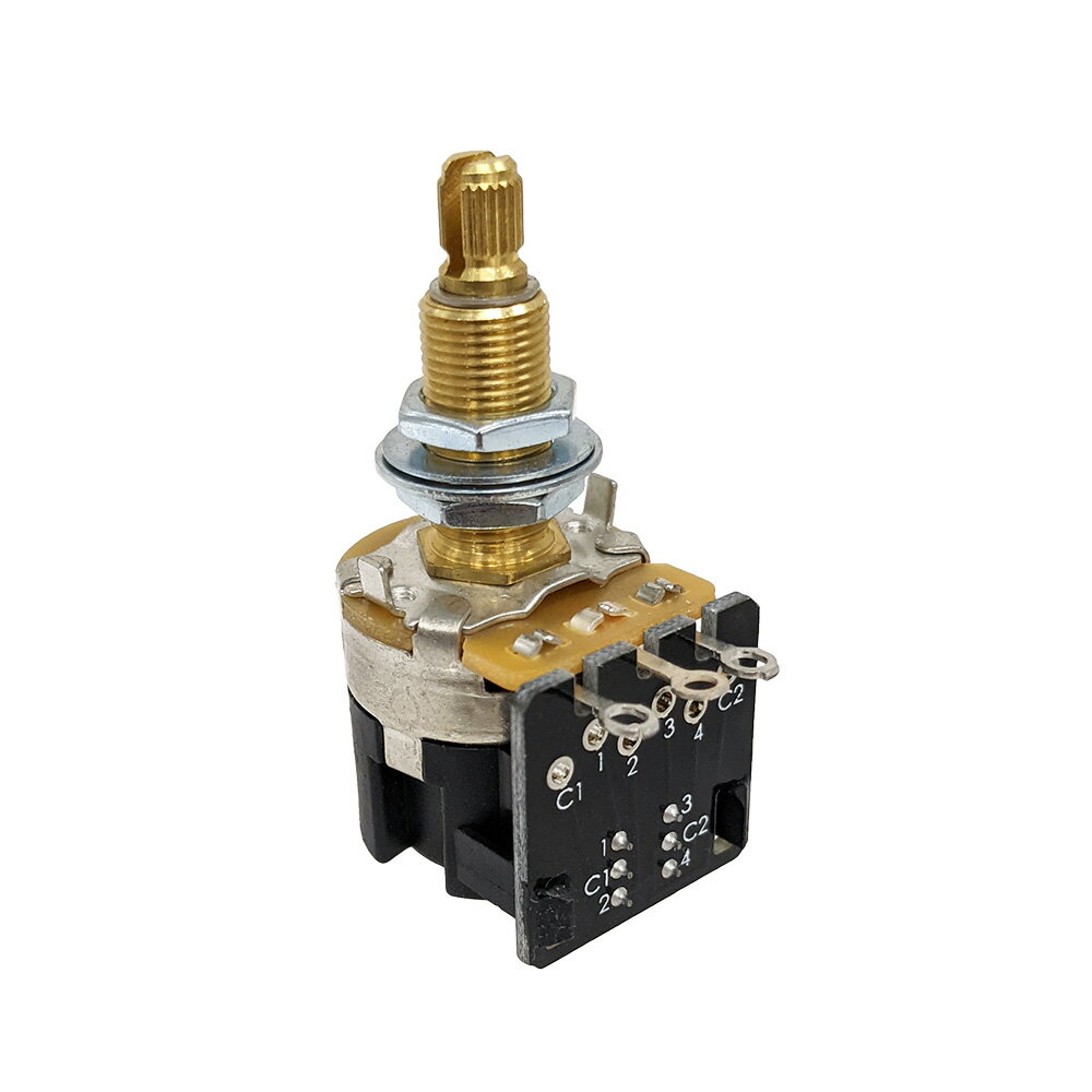 【YJB PARTS】 CTS 500K-Long DPDT Push-Pull Potentiometer by MOJOTONE [ar1]