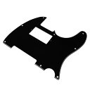 【YJB PARTS】 Hot-Rod TL60 039 s テレキャスター用ピックガード ブラック3P インチ 【メール便送料無料】 ar1