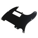 【YJB PARTS】 Hot-Rod(Mini-Hum) TL60 039 s テレキャスター用ピックガード ブラック3P インチ 【メール便送料無料】 ar1