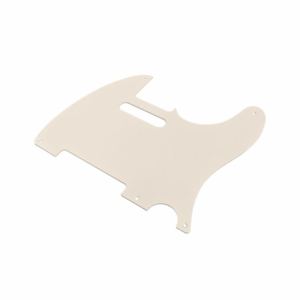 樂天商城 - YJB PARTS TL50's テレキャスター用ピックガード エイジドホワイト1Ply 5穴 インチ 日本製【メール便送料無料】 [ar1]