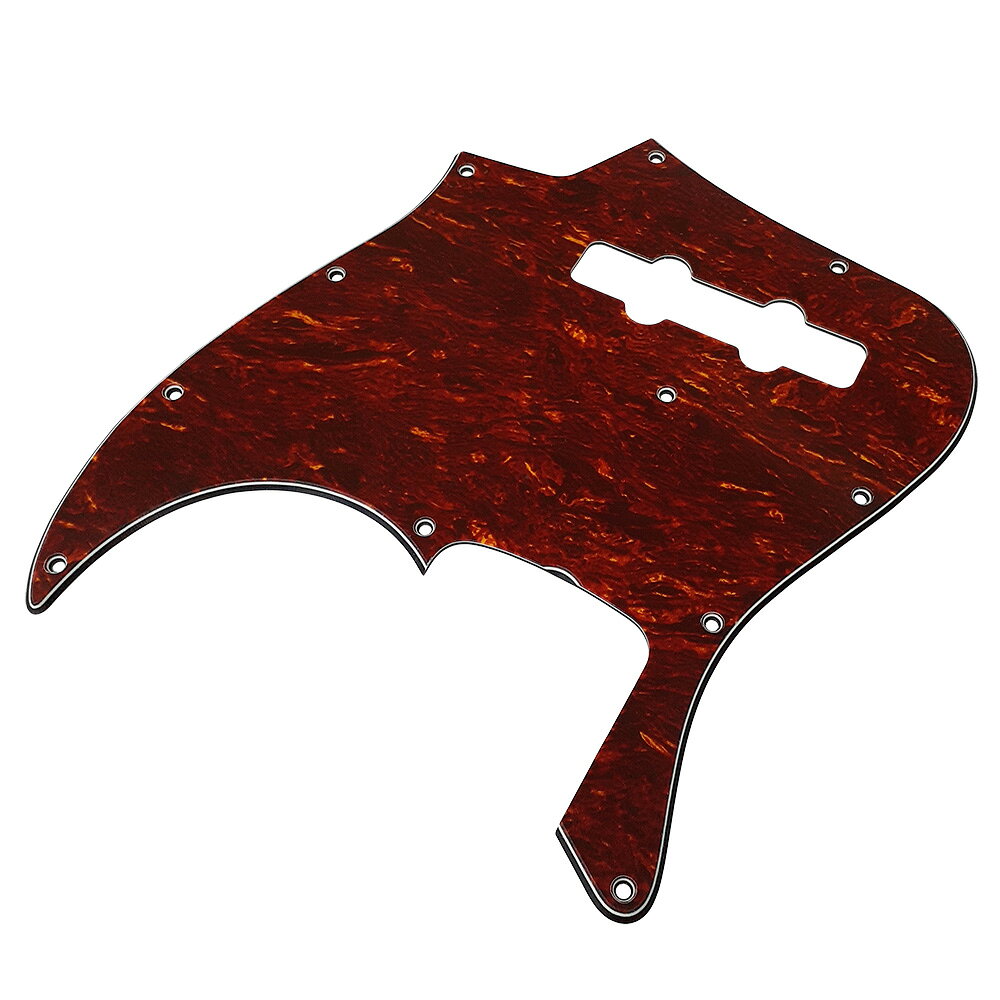 【YJB PARTS】 JB60's ジャズベース用ピックガード べっ甲3P(Classic Tortoise) イ...