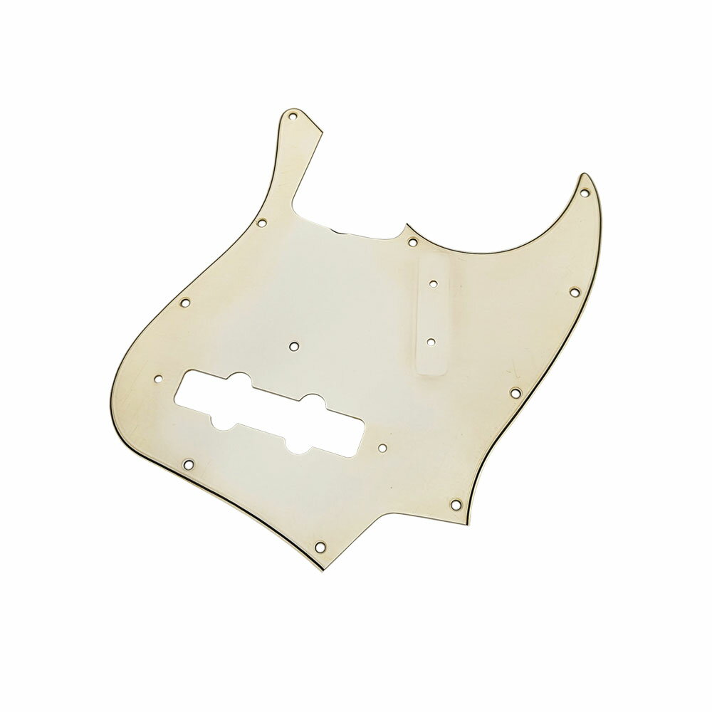 YJB PARTS Relic Seriesエイジドホワイトのピックガードに特殊加工を施したレリックパーツ。レリックの仕上がりは1枚1枚微妙に異なり、より自然なヴィンテージモディファイを演出します。※レリック加工の風合いは個体差がございますので、予めご了承ください。62年式11穴タイプ、レリックエイジドホワイト3PLY、インチ規格、国内生産品Fender USA互換品現行USA 60'sモデルを元に製作された商品となります。□主な適合モデル現行Fender USAおよびMexico製JB60'sタイプ(ご注意)●年代や個体差に起因するズレが生じる場合もございます。●Fender Japanや他メーカーのモデルへはネジ穴位置に大きなズレが生じる場合がございます。□配送方法に関する注意事項こちらの商品はメール便にてお届けします。また、送料別商品でも税込3,980円以上のご注文で送料無料でお届け致します。(※税込3,980円未満のご注文時の送料についてはこちらをご覧ください。)　　 　　 　　　当店人気NO1！ピックガード各種 　 YJB PARTSのピックガードは汎用性が高く一つの基準となっているFender USAのテンプレートを採用しております。しかしながら、市場にはこの規格が適合しないギター・ベースも数多く存在します。商品の特性をご理解の上、ご検討ください。■USA現行モデル用となります。USA製ヴィンテージ、その他の規格には適合しません。
