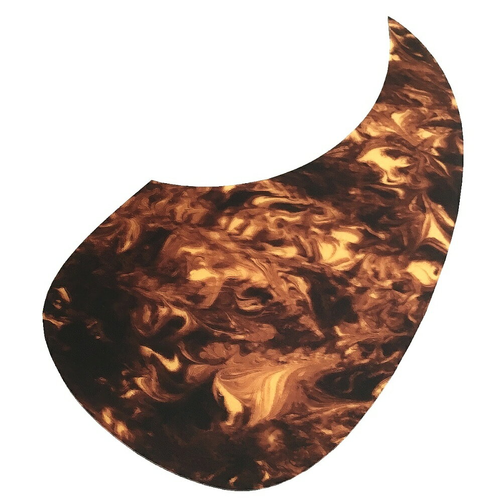 【YJB PARTS】 アコギ用ピックガード RTS ver.1 ティアドロップ型 0.5mm厚 【メール便送料無料】 [ar1]