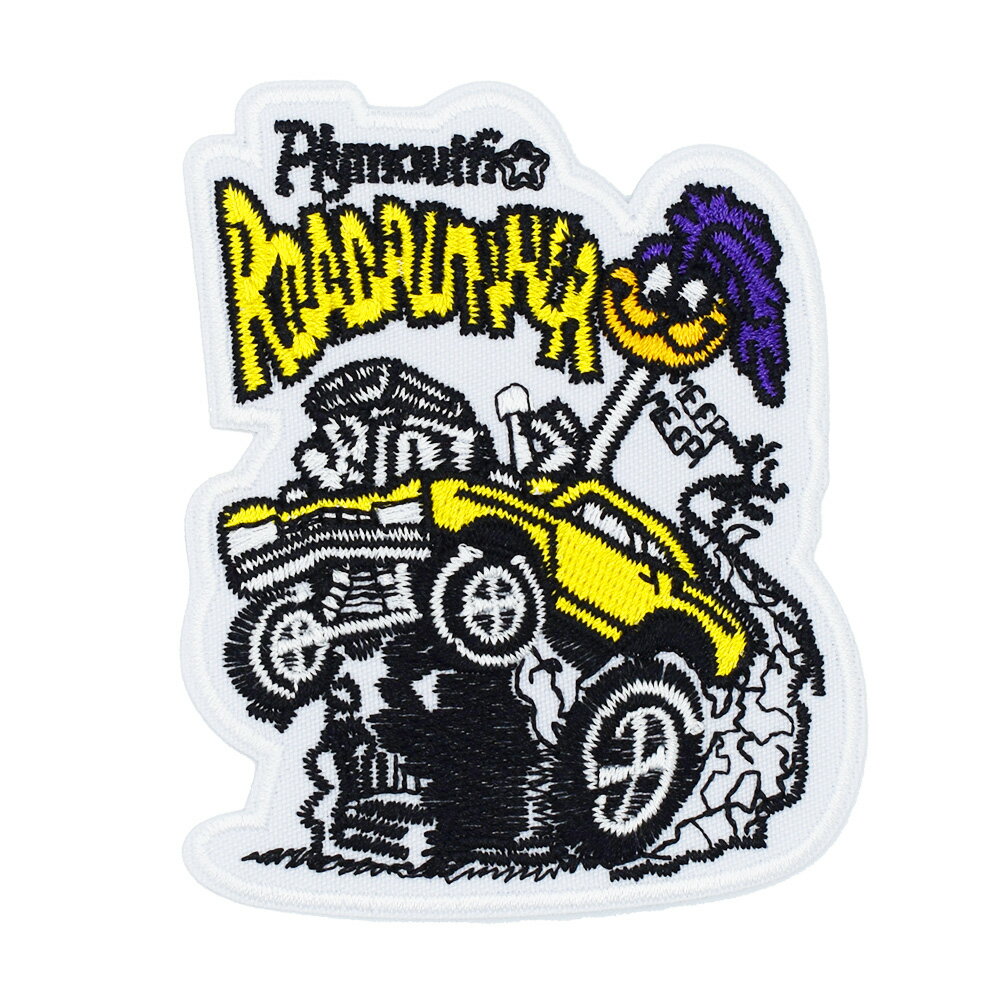 【メール便可】ワッペン #0603 Road Runner Plymouth (6.5x8cm) / ロードランナー 手芸 パッチ カスタ..