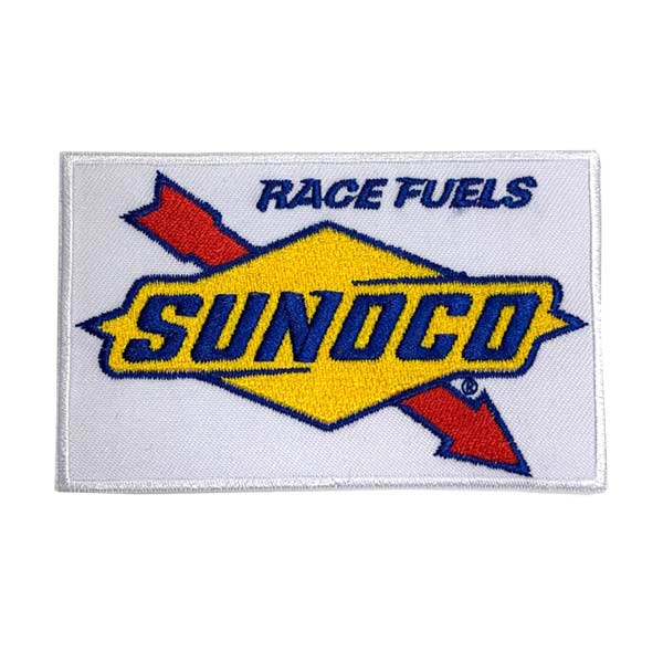 【メール便可】ワッペン#0509 SUNOCO WH (9.8x6.2cm) / 手芸 パッチ カスタム モーター 車 バイク アメ..