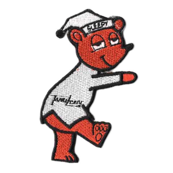 【メール便可】ワッペン#1106 SLEEPY BEAR (5x9cm) / 手芸 パッチ カスタム モーター 車 バイク アメリ..