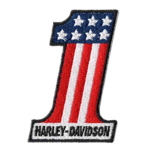 [メール便可] ワッペン HARLEY DAVIDSON N