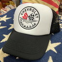 アメリカンレーシング メッシュキャップ CHEVROLET コルベット(BLACK) / EC-13-chevrolet シボレー