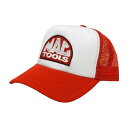 メッシュキャップ レッド マックツールズ MACTOOLS アメリカン雑貨