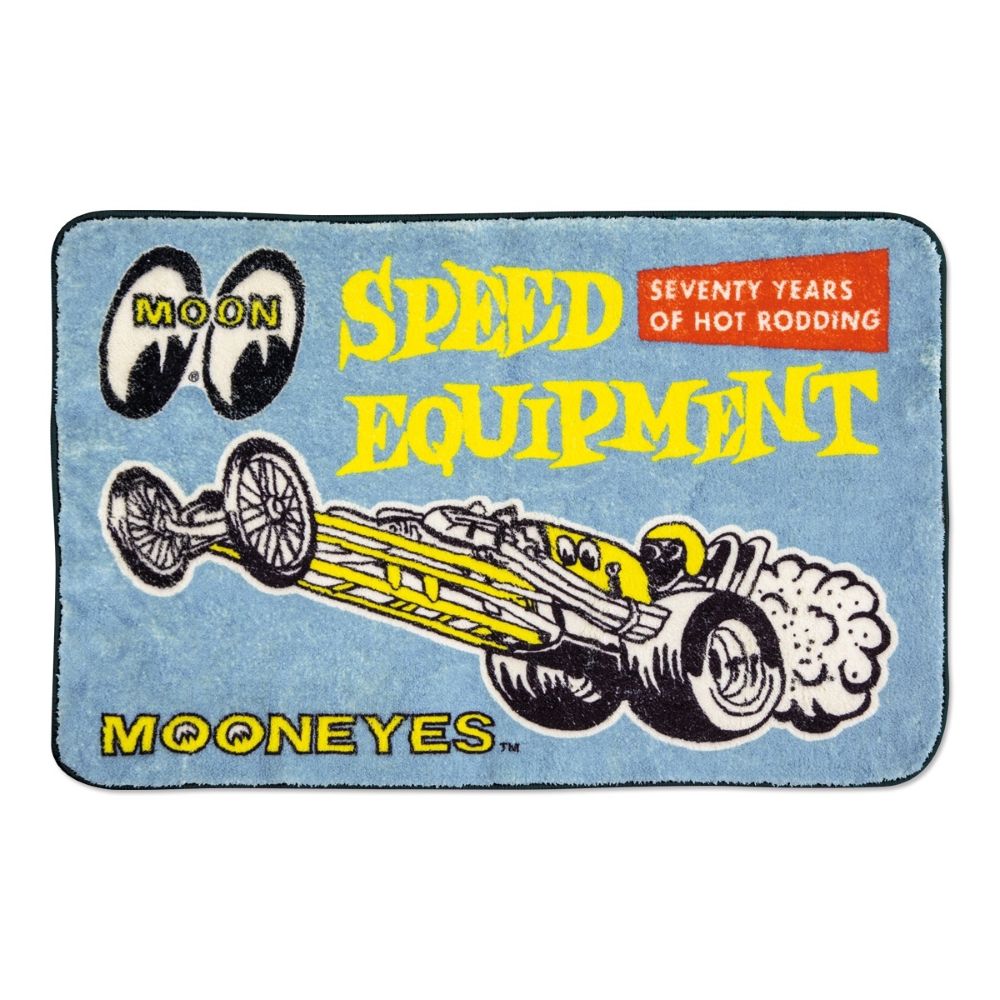 MOON Speed Equipment フロアマット /アメリカン雑貨 MOONEYES ムーンアイズ アイボール インテリア ガレージ 車 バイク アメリカ雑貨 オシャレ リビング