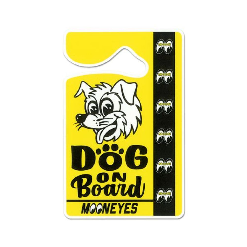 MOONEYES DOG ON BOARD ムーンアイズ パーキングパー