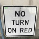 Be[W Ŕ NO TURN ON RED [12Y-10] gtBbNTC 唻 HW AJG AG