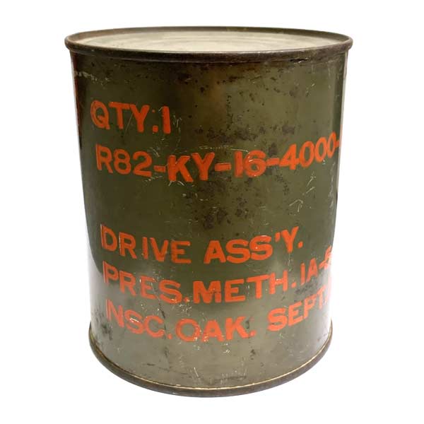 ヴィンテージ 米軍 本物 パーツ缶 [I-68-6] ARMY ミリタリー アメリカン雑貨