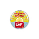 缶バッチ #CB051 eggo / 缶バッジ 直径3cm アメリカン雑貨