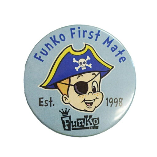ビッグ缶バッチ #CBB040. FUNKO FIRST MATE / 大きい缶バッジ 直径5.3cm アメリカン雑貨 CHOPPERS ビッグ缶バッチ #CBB040. FUNKO FIRST MATE / 大きい缶バッジ 直径5.3cm アメリカン雑貨 CHOPPERS