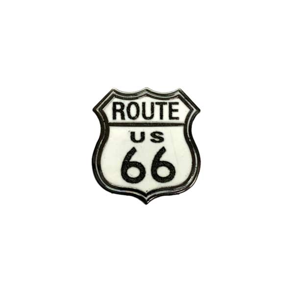 USピンズ [ROUTE66] ルート66 バッジ ピンバッチ アメリカン雑貨