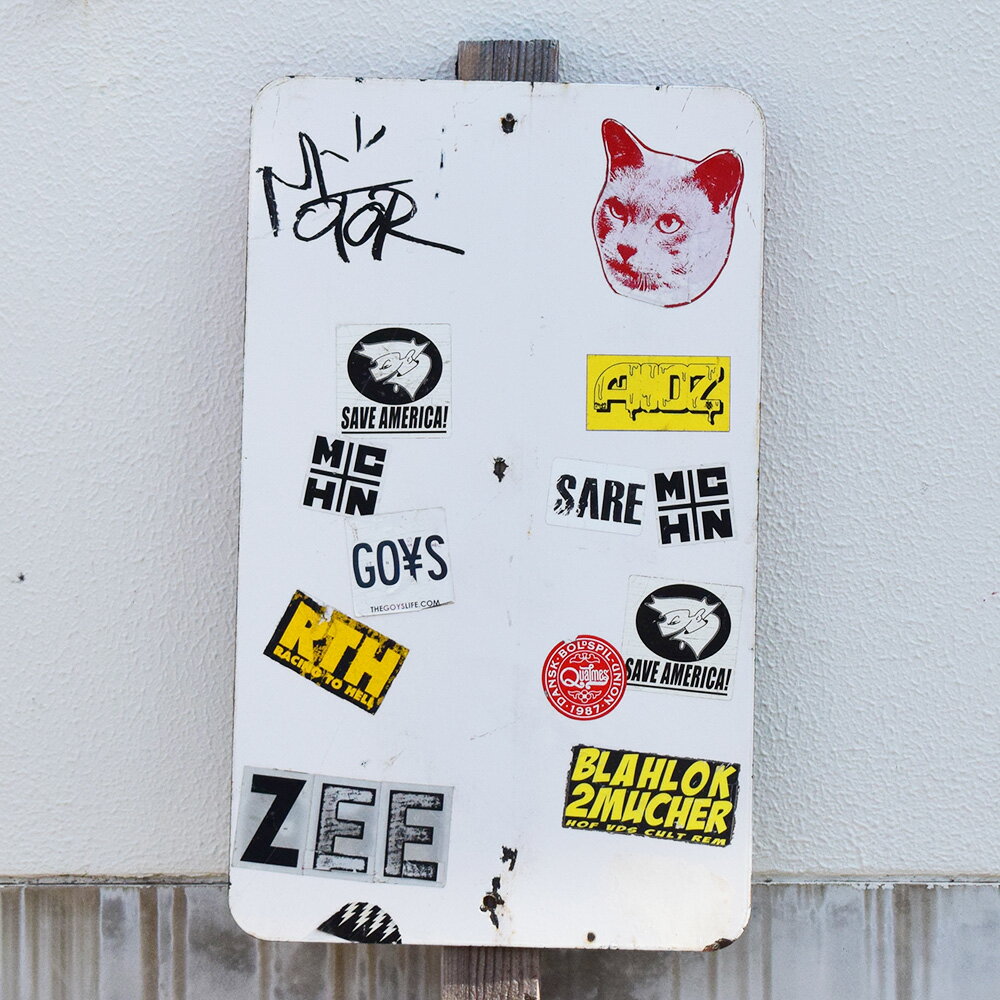 【ヴィンテージ ホーロー看板 】NO STOPPING パーキングサイン / 駐車禁止 ガレージ看板 ロードサイン Vintage インダストリアル インテリア アメリカン雑貨 us068