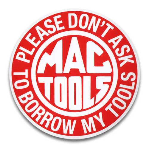 ステッカー MAC TOOLS-R #56 マックツールズ ラウンド アメリカン雑貨のサムネイル