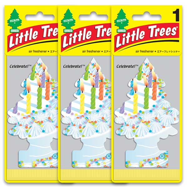  セレブレイト 3枚セット Celebrate! Little Trees リトルツリー アメリカン雑貨