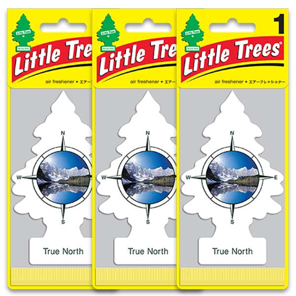 [メール便送料無料] トゥルー・ノース 3枚セット Little Trees リトルツリー アメリカン雑