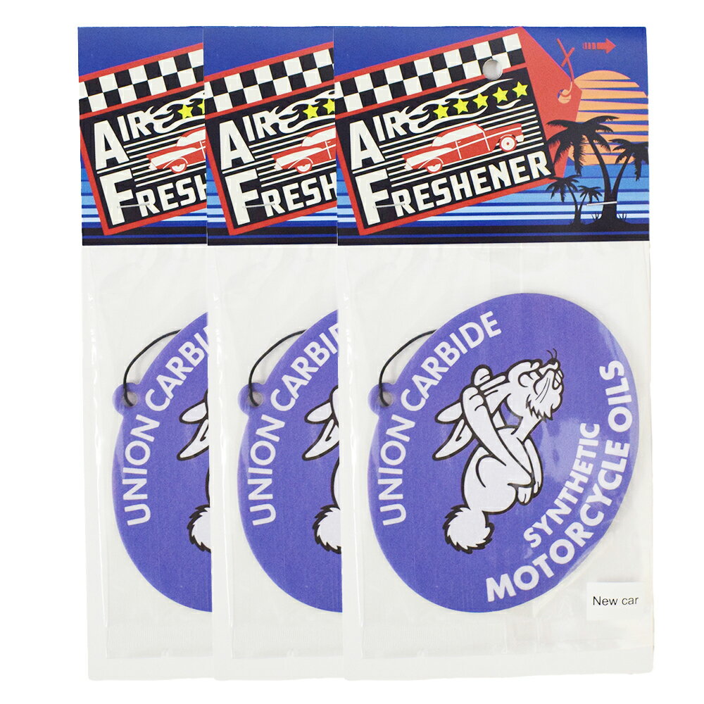 【メール便送料無料】 UNION CARBIDE エアーフレッシュナー お買い得セット (香り:ニューカー) / エア..