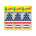 【メール便送料無料】BIGサイズ Vanilla Pride スターズ&ストライプス 大 3枚セット Little Trees リトルツリー アメリカン雑貨
