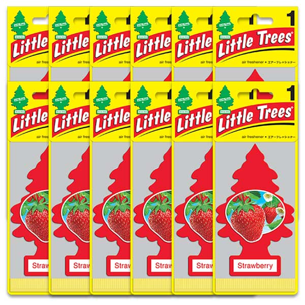 【メール便送料無料】27.Strawberry (ストロベリー)Little Trees 12個se