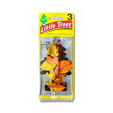 【メール便送料無料】☆期間限定販売☆38.Crisp Autumn Air (クリスプオータムエアー)Little Trees 3個set / エアフレ 芳香剤 エアフレッシュナー 吊り下げ リトルツリー アメリカン雑貨