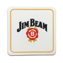 ラバー コースター [JIM BEAM ジムビーム] バーボン BARアイテム アメリカン雑貨 アメ雑