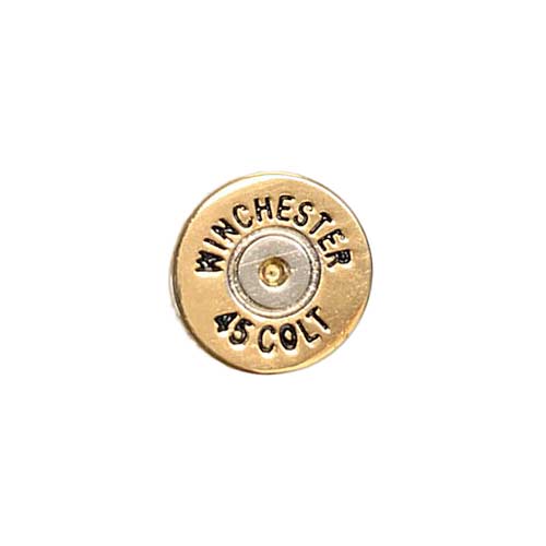 ピストル弾 [45 COLT] ヘッドスタンプ ピンズ ピンバッジ バレット ラペルピン 45口径 ウィンチェスター アメリカン雑貨