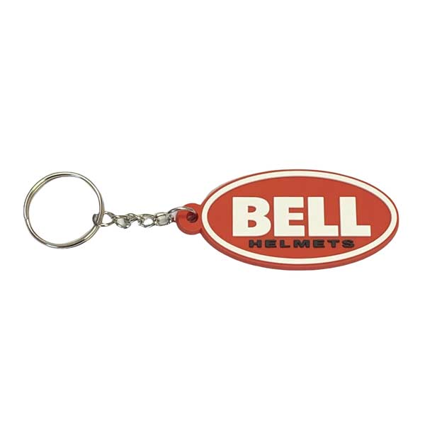 Rakuten - 【メール便可】ラバーキーホルダー [ベル] BELL / キーリング アメリカン雑貨