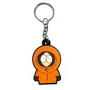 【メール便可】ラバーキーホルダー South Park Kenny McCormick サウスパーク ケネス・ケニー・マコーミック (3.4x5.3cm) / キーリング アメリカン雑貨 LACRC2039ACC