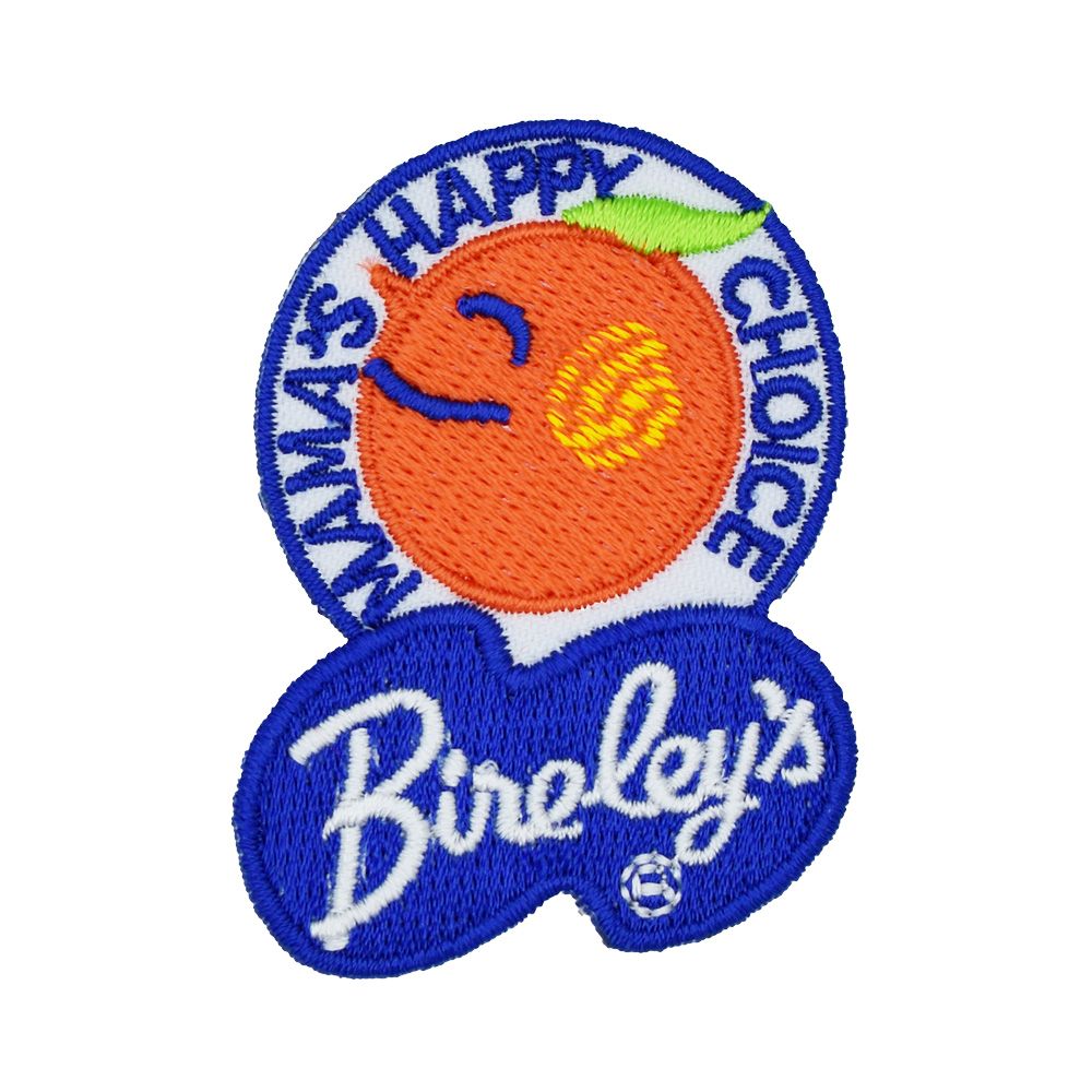 Rakuten - 【メール便可】ミニワッペンBireley's バヤリース (4.1x5.6cm) [MW074] 手芸 パッチワーク アメ雑 アメリカン雑貨