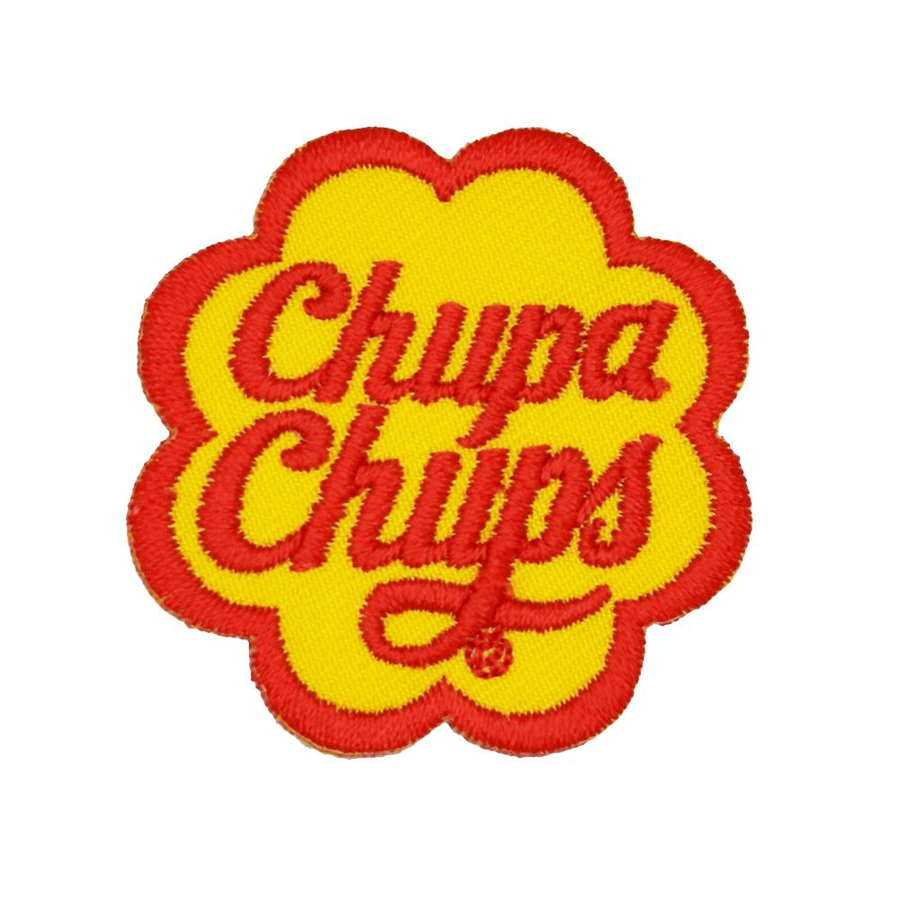 Rakuten - 【メール便可】ミニワッペン Chupa Chups チュッパチャプス (4.3x4.1cm) [MW150] 手芸 パッチワーク アメ雑 アメリカン雑貨