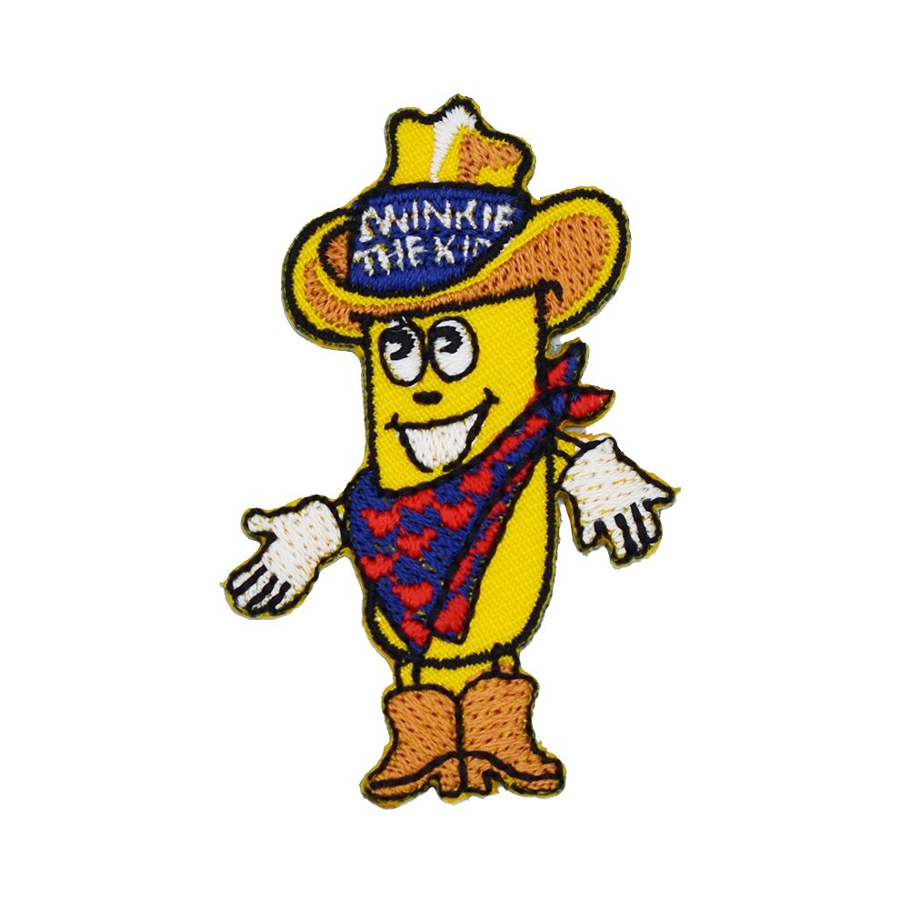 Rakuten - 【メール便可】ミニワッペン Twinkie the Kid トゥインザキ―キッド (3.7x5.6cm) [MW161] 手芸 パッチワーク アメ雑 アメリカン雑貨