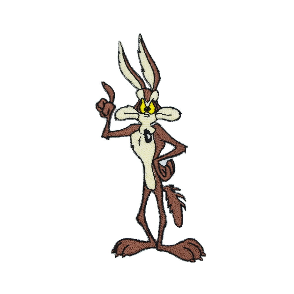 Rakuten - 【メール便可】ワッペン WILE E. Coyote ワイリーコヨーテ (4.5×11cm) ST/ 手芸 パッチ カスタム モーター 車 バイク アメリカン雑貨