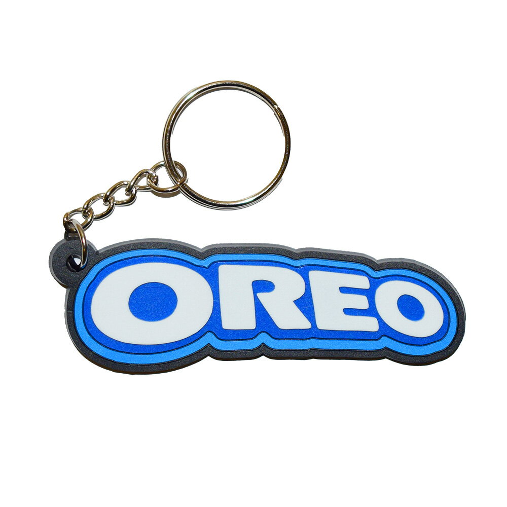 Rakuten - 【メール便可】ラバーキーホルダー [オレオ ] (8×2.5cm) / OREO キーリング アメリカン雑貨