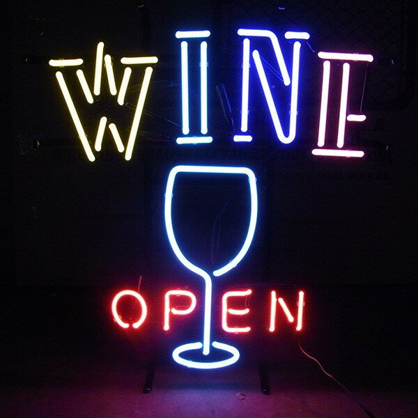 ネオンサイン / WINE OPEN ワイン オープン 看板