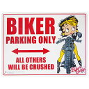 vX`bNTC{[h [BT-BIKER] BETTY BIKER PARKING ONLY xeB oCNpԏ TC{[h Ŕ AJG