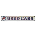 G{X^TC Ŕ [USED CARS] Î Emboss Metal Sign AJG