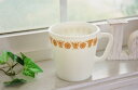 オールドパイレックス 送料無料 パイレックス Old PYREX 茶花柄 コーヒー カップ ミルク ガラス グラス アンティーク雑貨 カップ マグ マグカップ Butterfly Gold アメリカン カントリー インテリア レトロ 雑貨 骨董 アメリカ 安い セール オブジェ 置物 飾り 特価 中古美品