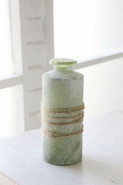 一輪挿し 花瓶 パウダースモーク・シングルベース フラワーベース ガラスボトル フレンチ ナチュラル 北欧 雑貨 インテリア雑貨 おしゃれ グリーン オブジェ ...