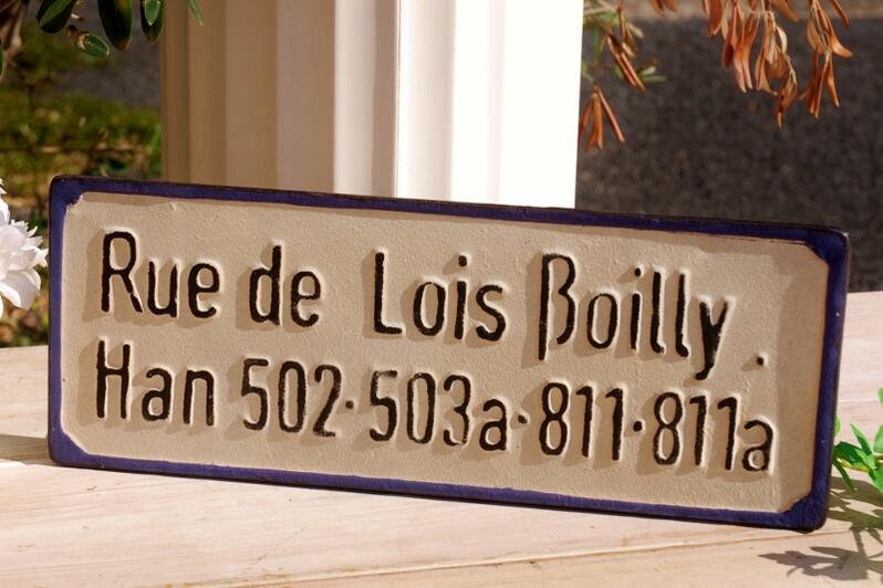 ブリキサイン ガーデニング雑貨 友膳 ルイボワリプレート WH ホワイト 白 レトロ ブリキ看板 サインプレート ガーデン雑貨 カントリー ガーデンサイン イン...